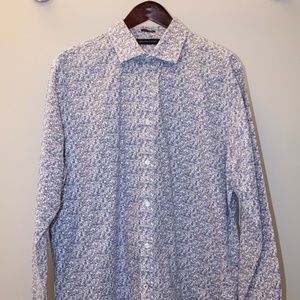 Tommy Hilfiger Floral button up size 17 34/35 XL